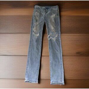 American Eagle Jeans Mens 32x34  Next Level Air Flex Stacked Skinny